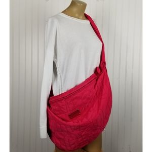 Marc By Marc Jacobs Quilted Hobo Bag Pink